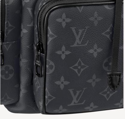 ◆大容量◆ LOUIS VUITTON バックパック バッグ トリオ 黒